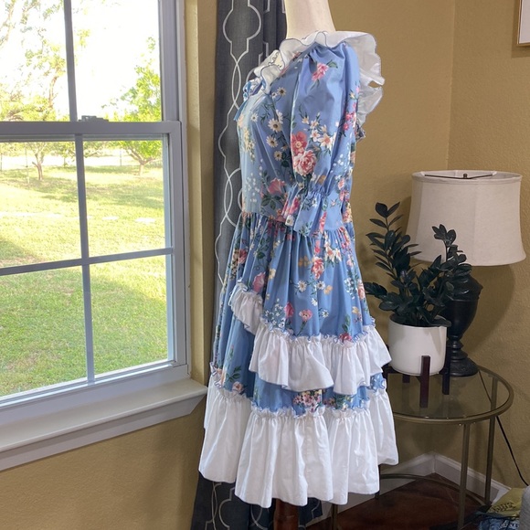 Call it Fancy Cottagecore Prairiecore Floral Vintage Dress - Picture 6 of 8